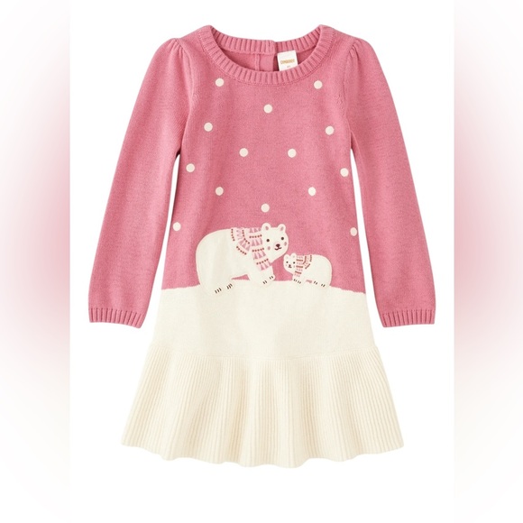 Gymboree Other - Gymboree Polar Bear Sweater Dress Size 12 NWTS